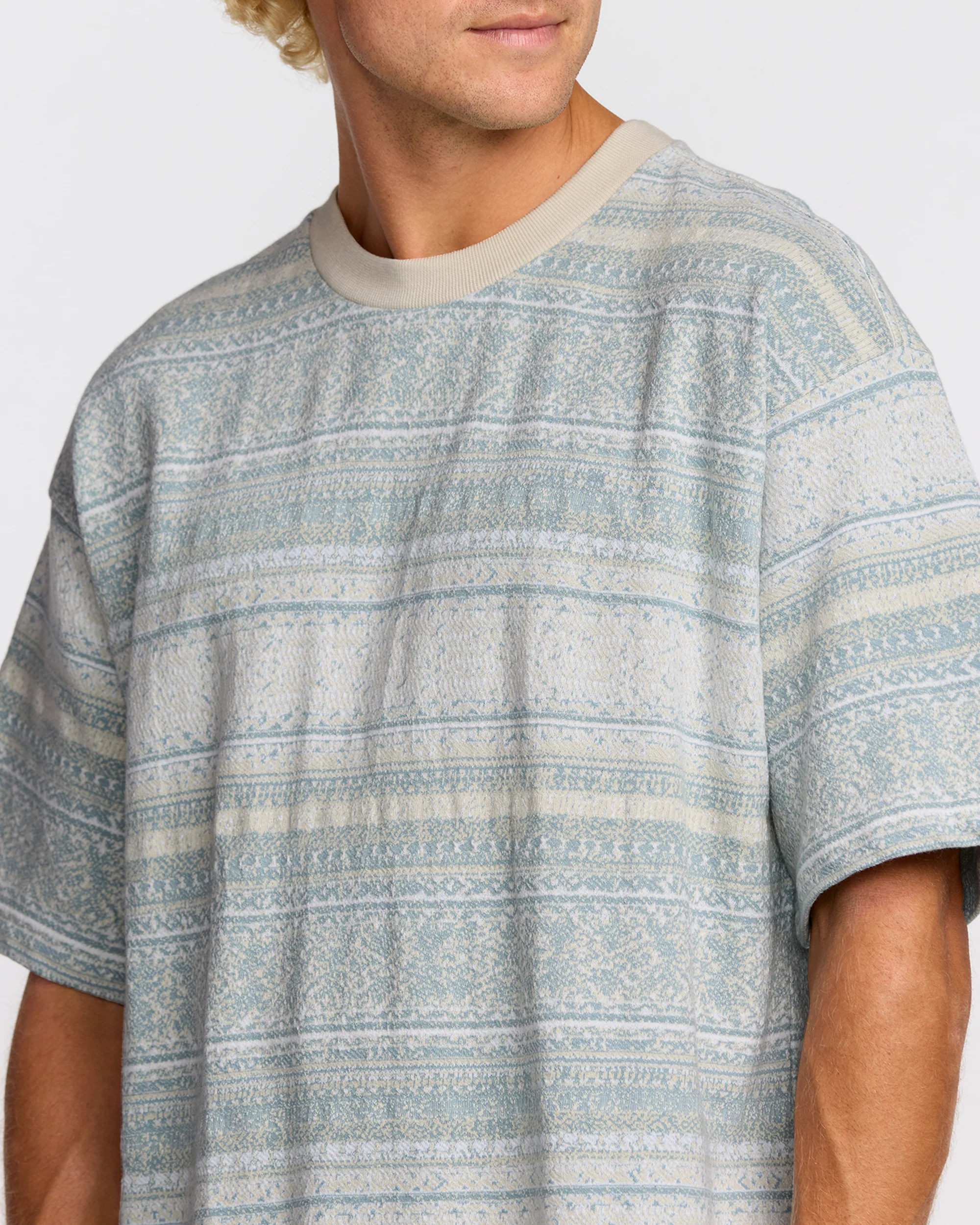 Sunshines Garage Short Sleeve T-Shirt - Stone Blue - Image 5